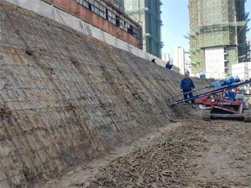 金溪建筑边坡支护